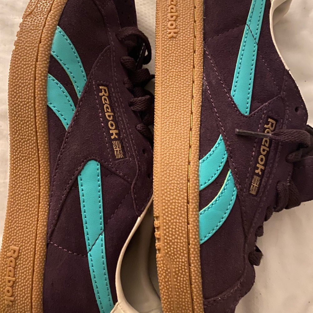Reebok Plum and Aqua Casual Shoes